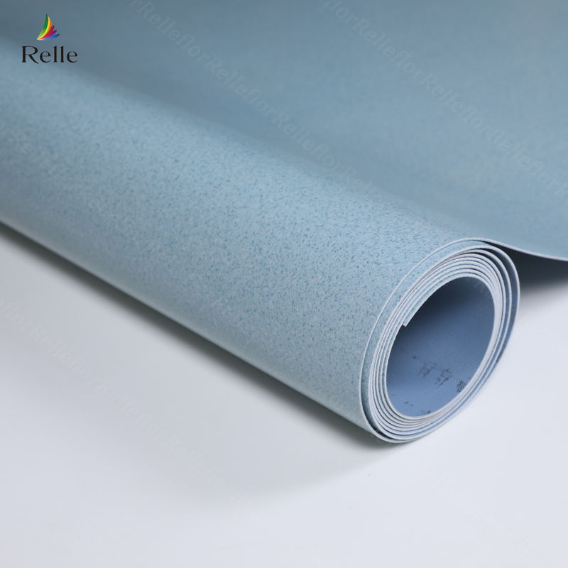 Luxe vloerbedekking met vinylrol Grijs PVC-lijm
