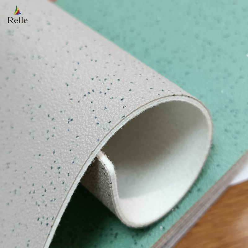 Vinyl niet-glijdende veiligheid vloer UV coating Relle vloer voor trein