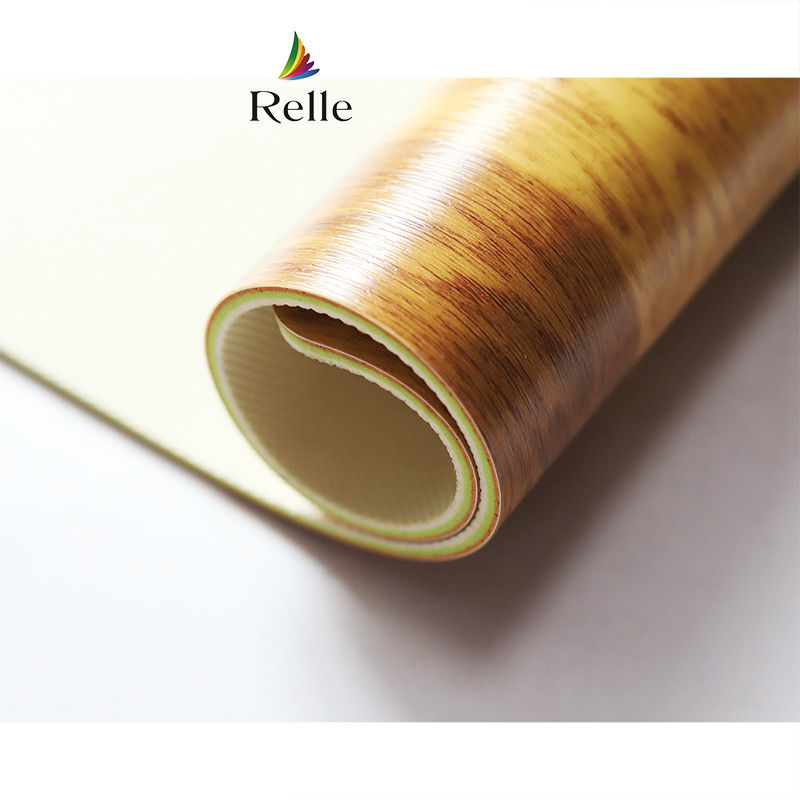 UV-coating Relle 4,5 mm Geruisloos schuim plastic basketbalveld Hout vinyl PVC vloer tapijt
