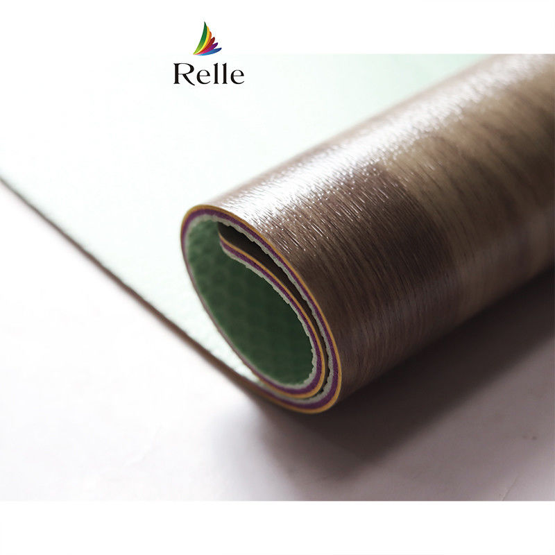 UV-coating Relle 4,5 mm Geruisloos schuim plastic basketbalveld Hout vinyl PVC vloer tapijt