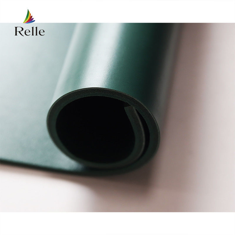 Uitstekende slijtvastheid 5 mm schuimsteun Relle kleur PVC vloerrol voor dans