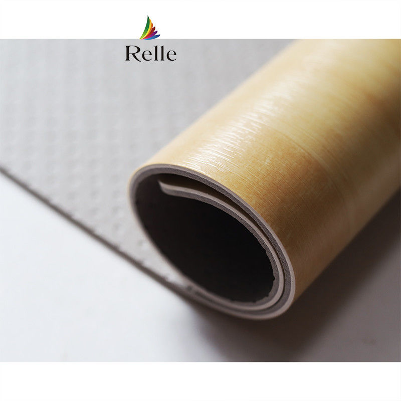 Multi Sports Hall Floor Sport Court Flooring Manufacture Relle 4,5 mm Hout PVC plaat