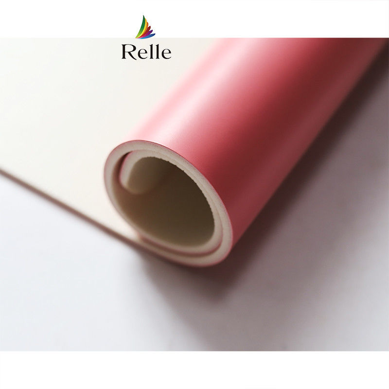 Relle White Gloss naadloos PVC vinyl vloerrolletje voor dansstudio SGS gecertificeerd PVC