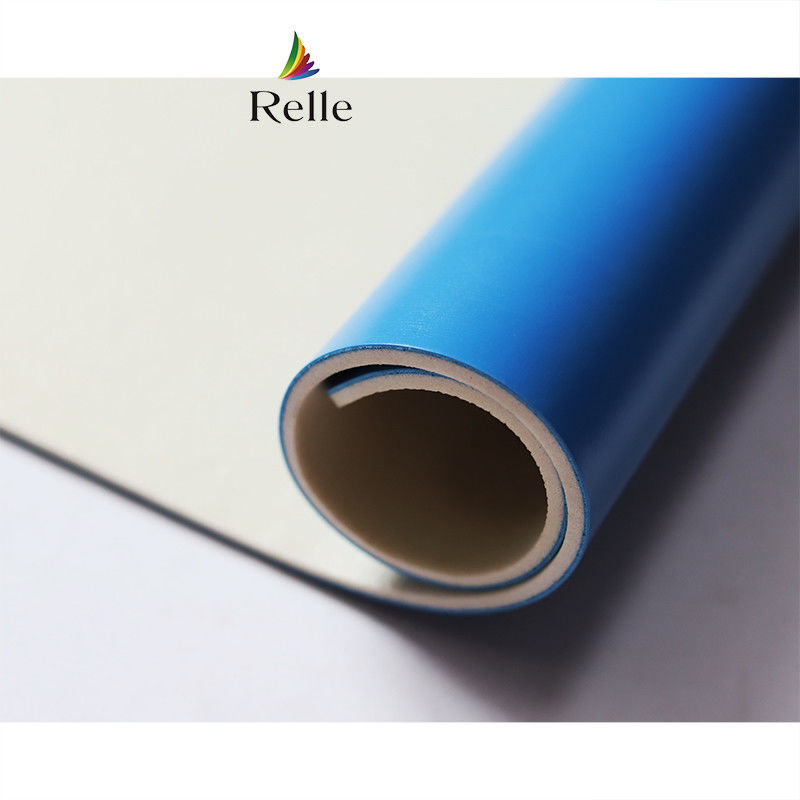 Relle White Gloss naadloos PVC vinyl vloerrolletje voor dansstudio SGS gecertificeerd PVC