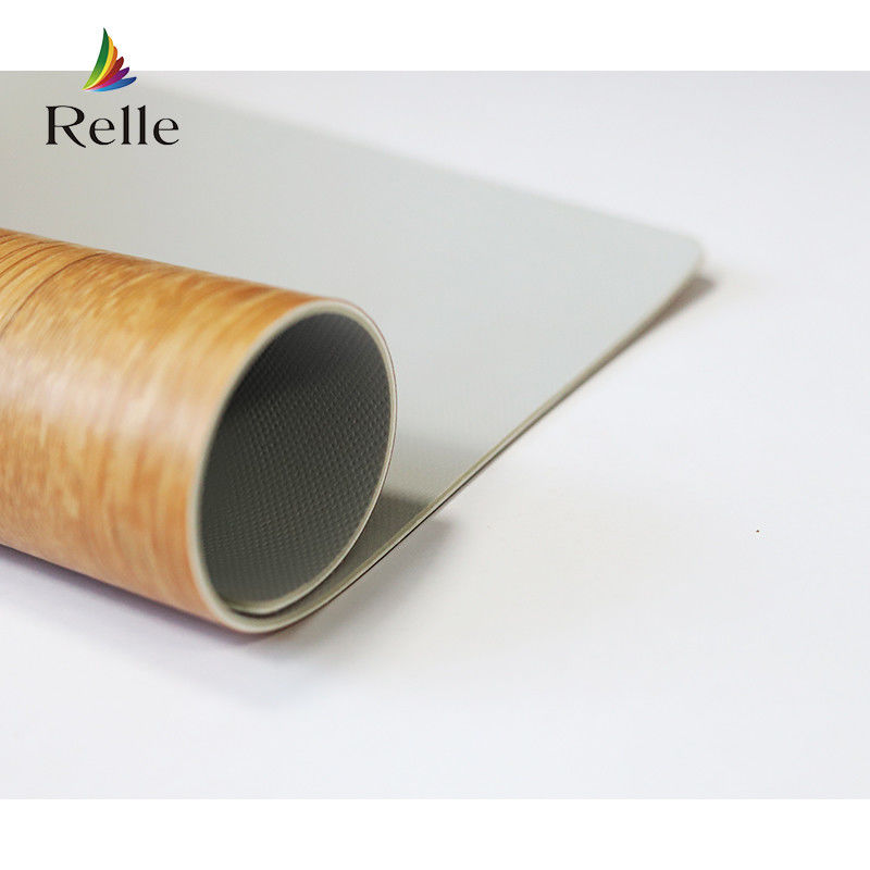Relle 3,8m PVC Heterogene vinyl vloer rollen plaat Certificaat CE / SGS / ISO9001