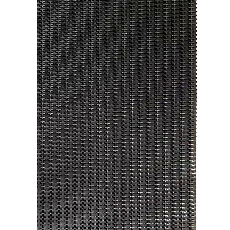 Zwarte rubberen vloerrolletjes voor garages 1,22 m breed Rubberen gymvloerrolletjes 4 mm dik