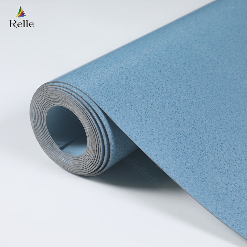 Inder kantoor slijtagebestendige PVC vinyl vloerrol met slijtvastheid en T-klasse