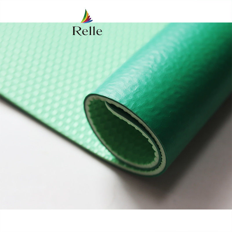 Indoor Relle 6mm Indoor Groen Synthetische Badmintonbaanvloer met schokdemper