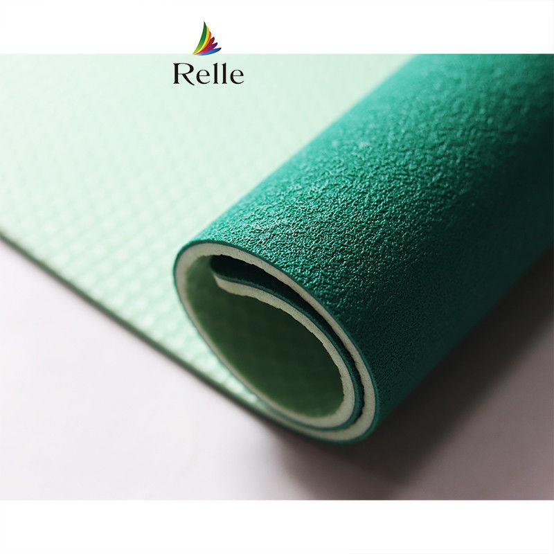Indoor Relle 6mm Indoor Groen Synthetische Badmintonbaanvloer met schokdemper
