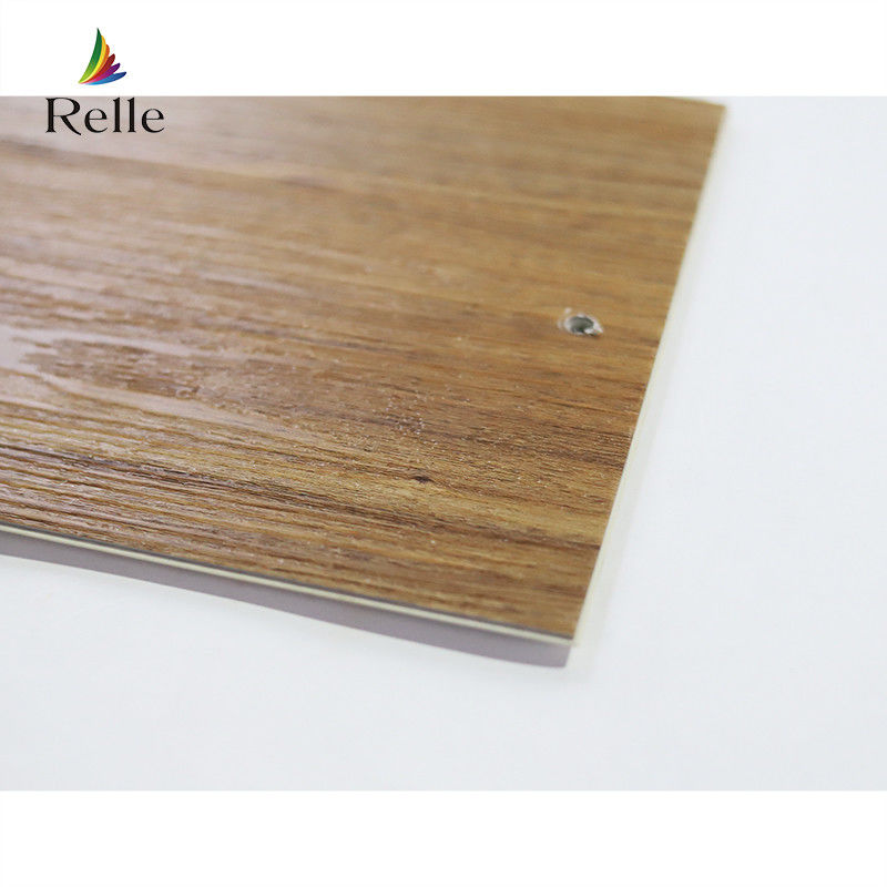 UV-coating LVT Parketvloeren CE SGS Plastic Wood Look Vinyl vloeren