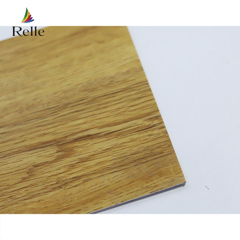 UV-coating LVT Parketvloeren CE SGS Plastic Wood Look Vinyl vloeren