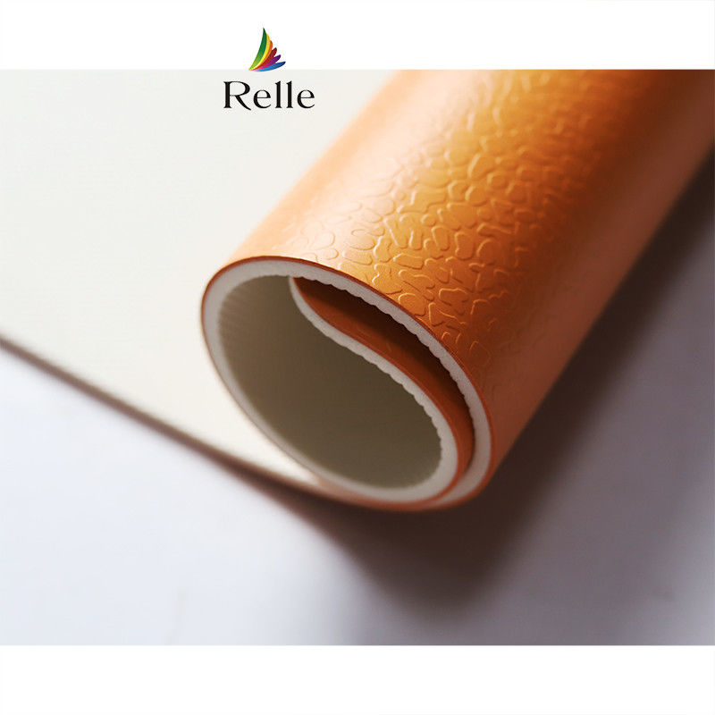 600 Kleurenopties Relle PVC Futsal Court vloerrol met raster textuur ontwerp