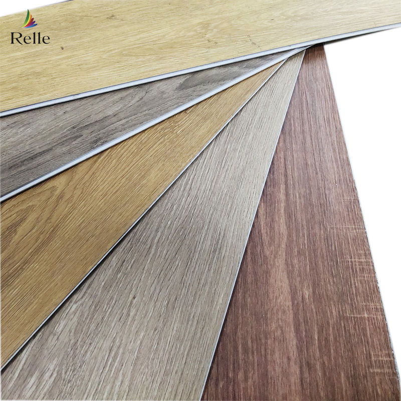 PVC SPC vloeren Hout Look Vinyl Plank 8mm Hybride vloeren met kalksteen geïmprimeerd