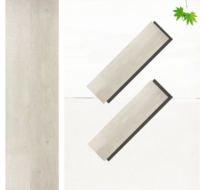 PVC SPC vloeren Hout Look Vinyl Plank 8mm Hybride vloeren met kalksteen geïmprimeerd