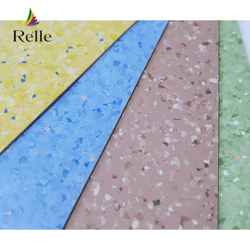 Antibacteriële Relle Commerciële homogene gewone kleuren 2 mm slijtage laag PVC vloerrol voor klinieken