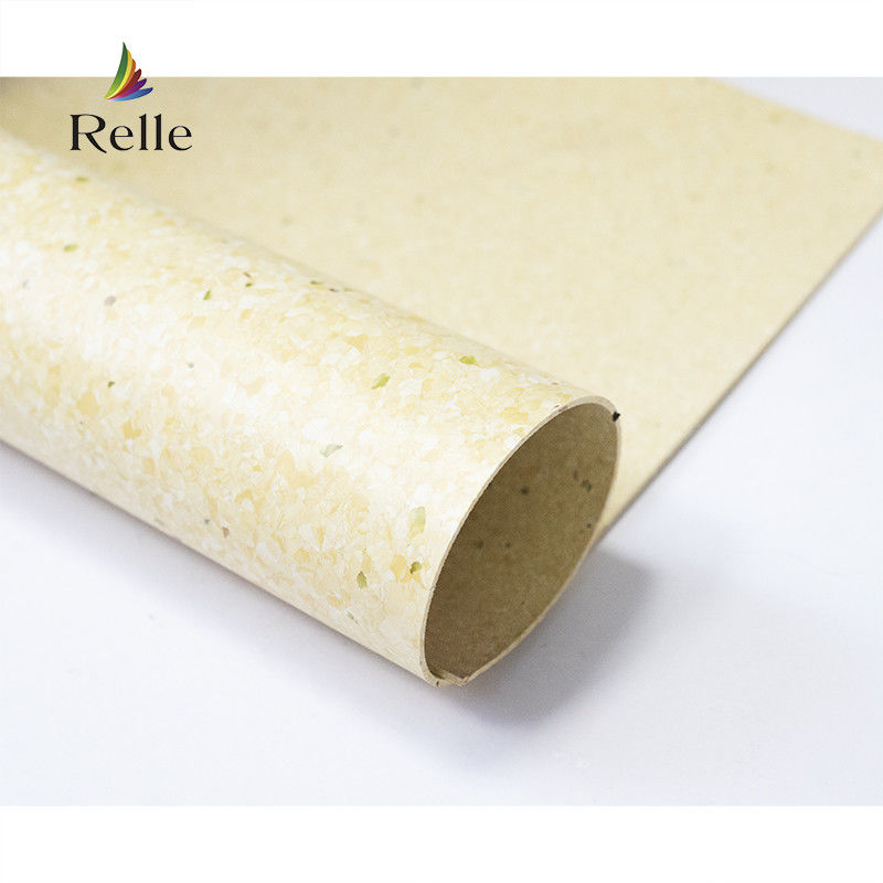 Glanzemeel 2 mm veerkrachtig homogeen richtingsrol PVC vinylvloer voor supermarkt
