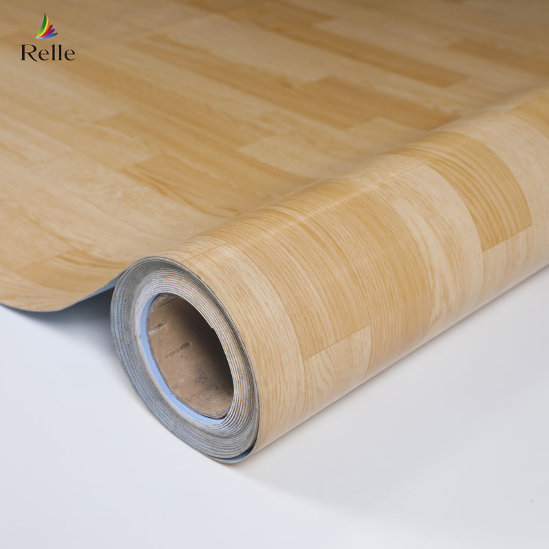 Hotel PVC vloerrol met houtachtig ontwerp, breedte 2m 79