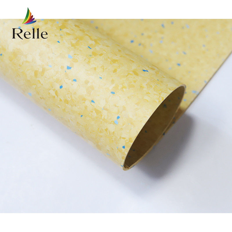 Indoor Banquet Hall Plain Texture Vinyl Flooring Roll met T Grade slijtvastheid