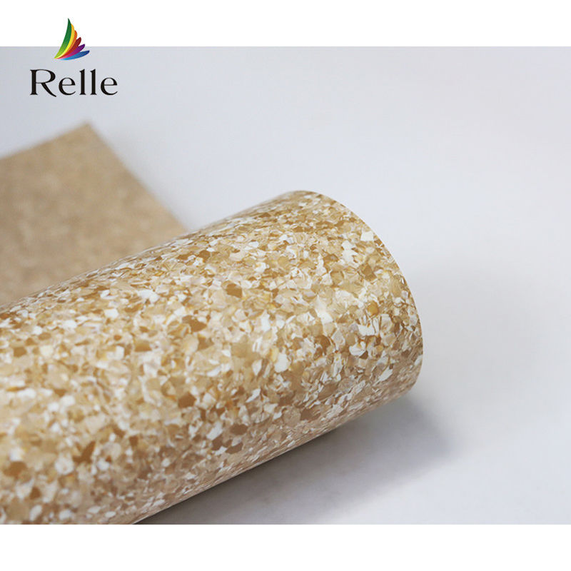 Relle Commercial Kleurrijke vinyl vloer in met 2-4 mm dikte en kalksteen binnen