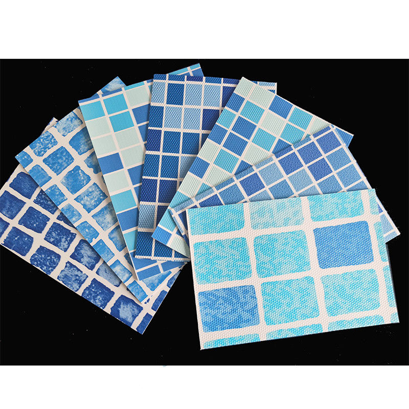 Mosaïek 16x32 Pool Liner Gedrukt 24 ft Boven de grond Pool Liner Breedte 1,5m Handel
