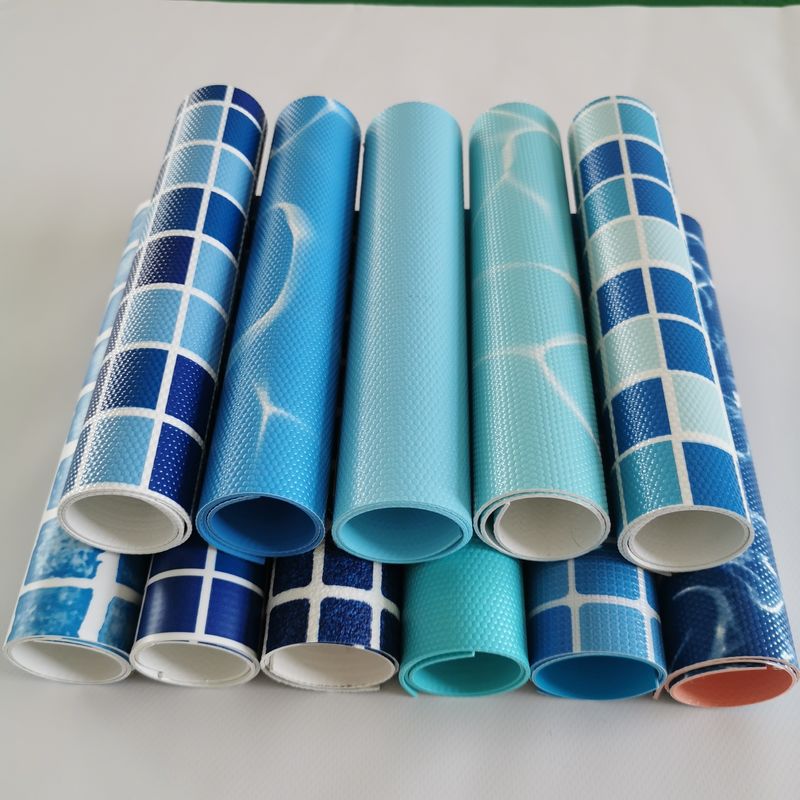 Mosaïek 16x32 Pool Liner Gedrukt 24 ft Boven de grond Pool Liner Breedte 1,5m Handel