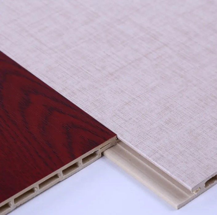Geïntegreerde decoratieve wandplaat met bamboevezel Contemporary PVC Interieurwandpanelen