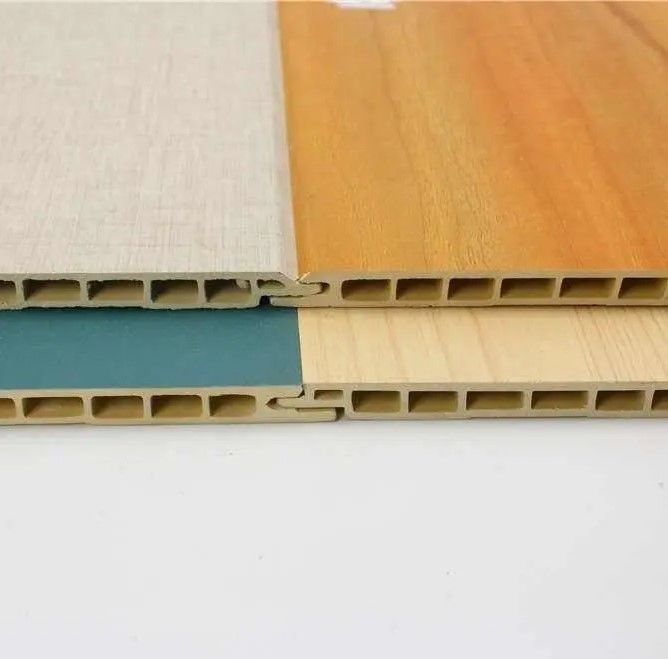 Geïntegreerde decoratieve wandplaat met bamboevezel Contemporary PVC Interieurwandpanelen