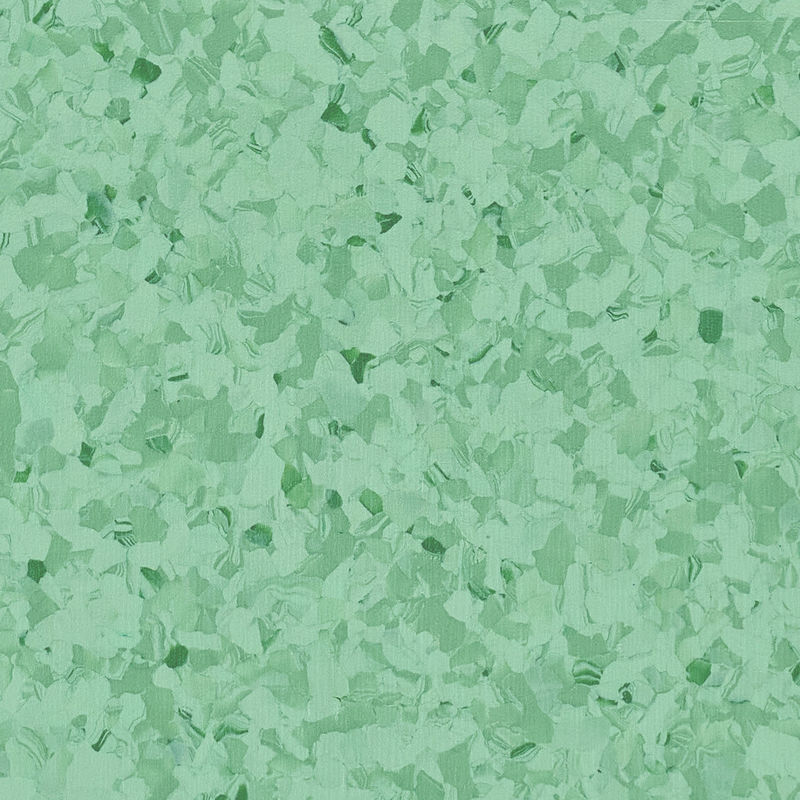 Dryback Homogene vloer 2 mm Laboratorium Vinyl vloer Blauw Geel Groen