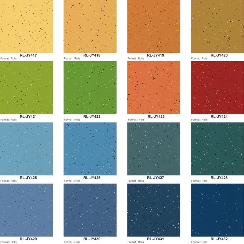 Relle rubber vinyl vloerrol 2 mm-5 mm dikte binnenshuis rubber vloertegels