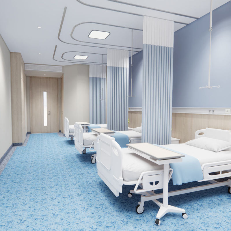 Gemakkelijk te reinigen heterogene vloeren voor drukke ruimtes Duurzaam Vlekbestendig Meerlaagse structuur