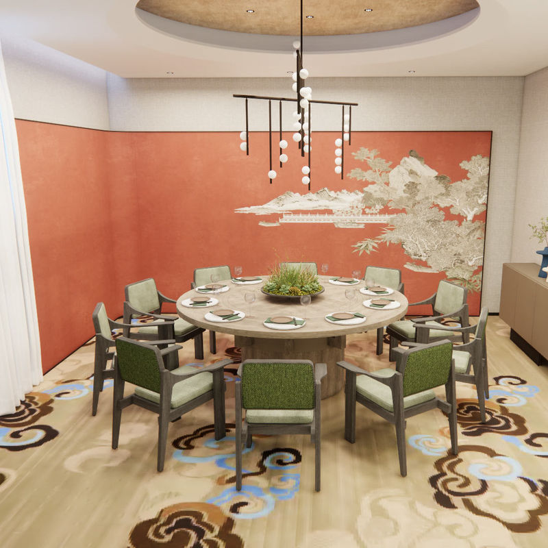 Relle tapijt van geluidsopname en geluidsreductie Verbeteren van de veiligheid en comfort Prachtige omgeving