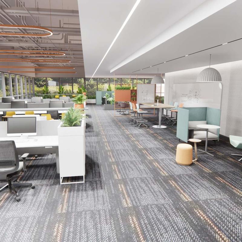 Upgrade je ruimte met Relle Homogene Vloerbedekking Zacht Geluidsabsorberend en Thermisch Isoleren Tapijt