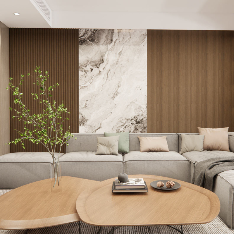 Relle WPC Milieuvriendelijk 3D Hout-Kunststof Wandpaneel (Multi-Spec Aanpasbaar, voor Binnenhuisdecoratie)