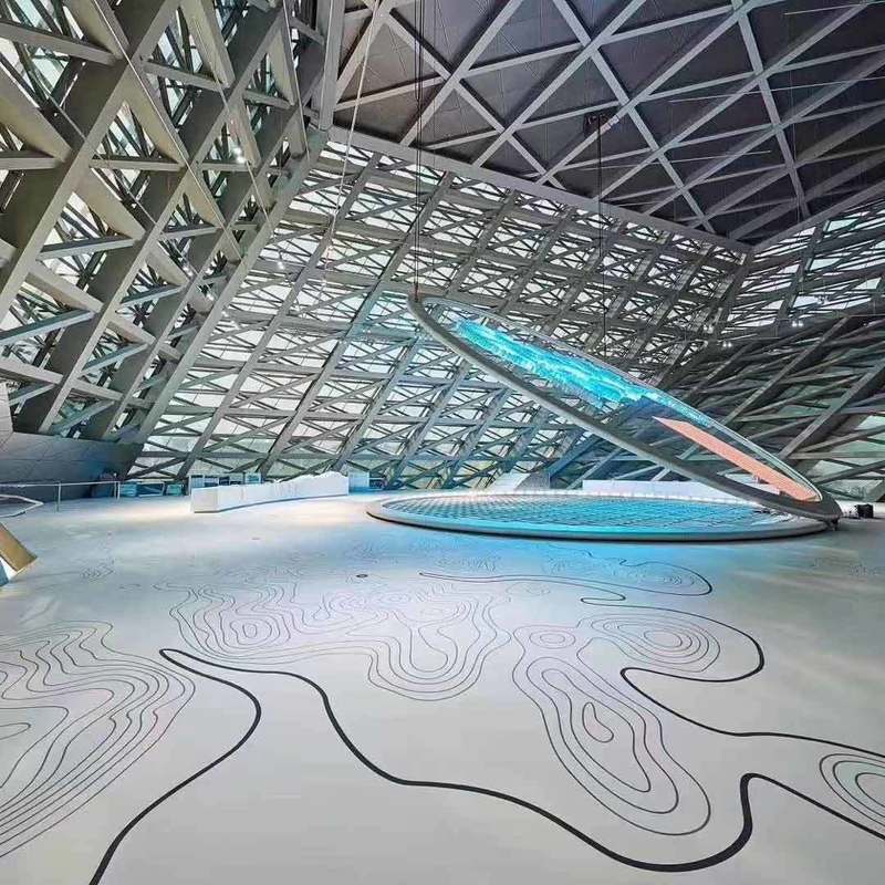 Relle Milieuvriendelijke, Slijtvaste en Antislip Rubber Vloeren voor Beurszalen