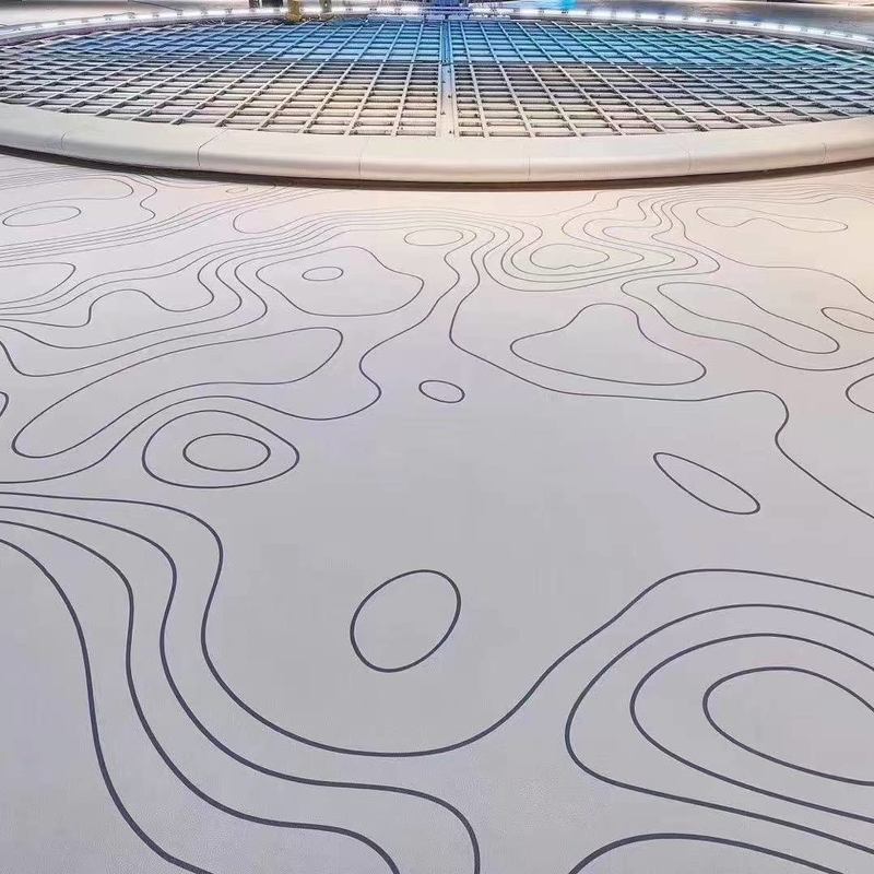 Relle Milieuvriendelijke, Slijtvaste en Antislip Rubber Vloeren voor Beurszalen