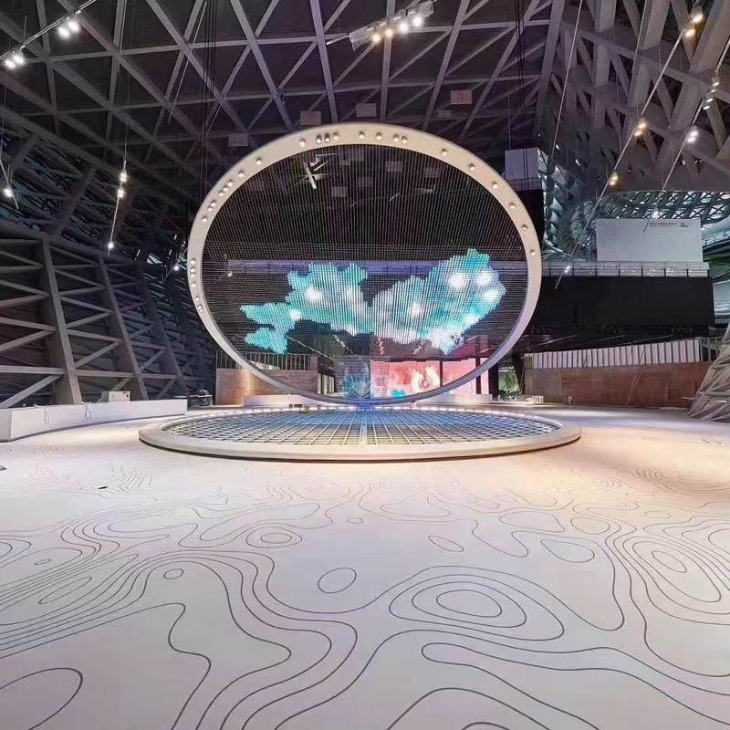 Relle Anti-Slip, Slijtvast & Vlekbestendig Rubber Vloeren voor Beursgebouwen