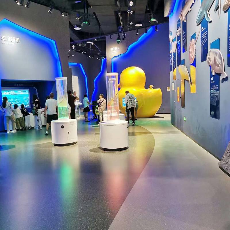 Relle Anti-Slip, Slijtvast & Vlekbestendig Rubber Vloeren voor Beursgebouwen