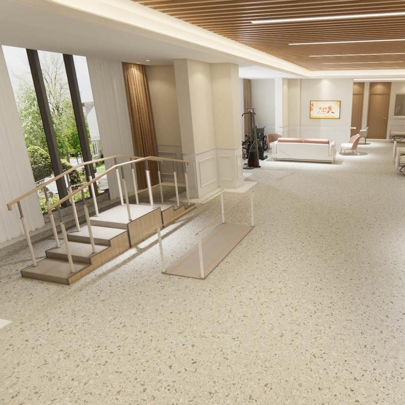 Uitgebreide Vloeren voor Ouderenzorg in Verpleeghuizen – Medische Kwaliteit Homogeen Hygiënisch Design