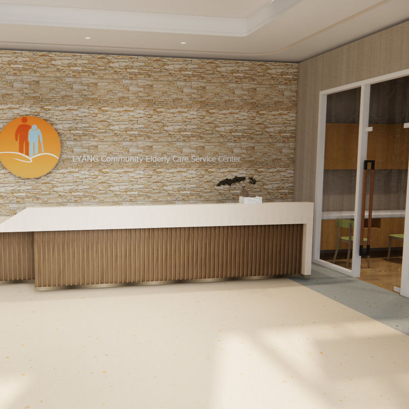 Revalidatie-zorg Speciale Vloeren voor Verpleeghuizen – Medische Hygiënische Veilige Stijl