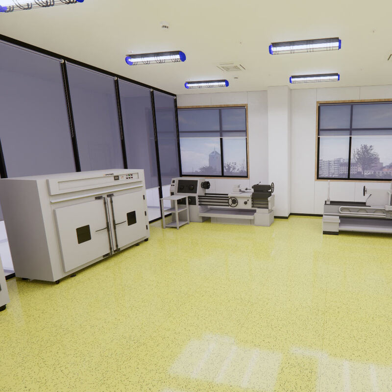 Relle Carborundum Industriële Veiligheidsvloer voor Fabrieken—Zeer Slijtvast, Antislip & Schokbestendig