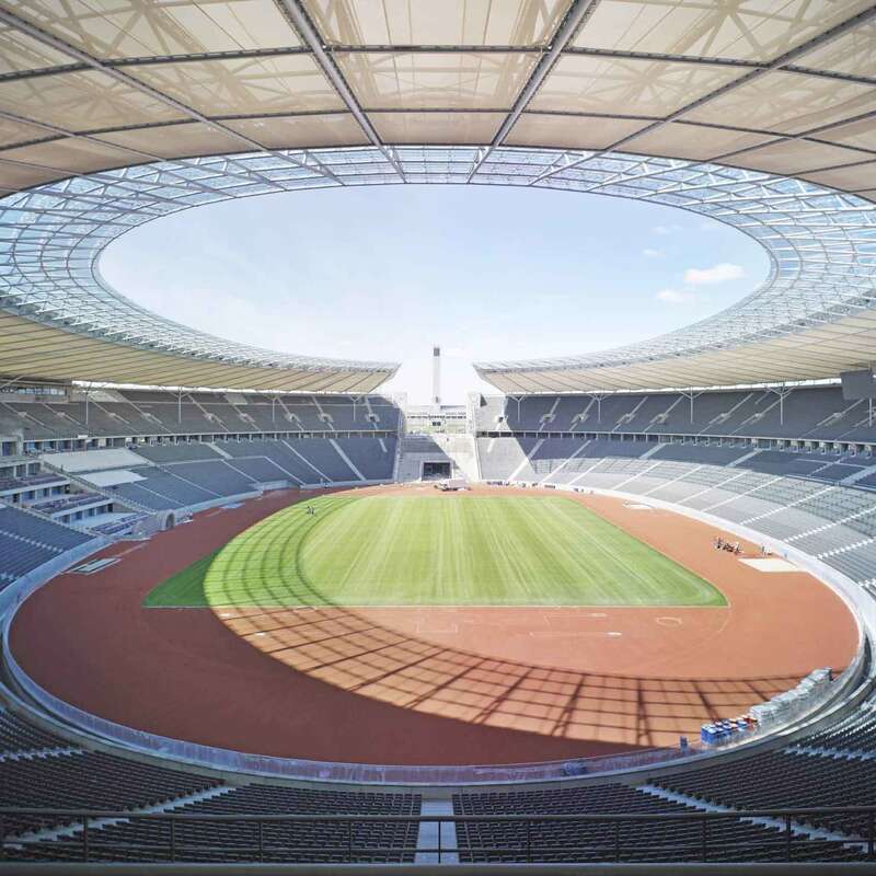 PTFE Membrane for Stadium Building Waterproof and Breathable PTFE Membrane for Stadium Roof and Wall