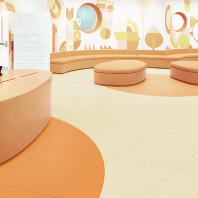 Goedgekeurd volgens EN ISO 24340 RELLE LVT-substraat met een slijtvast laag van 2,5 mm dik