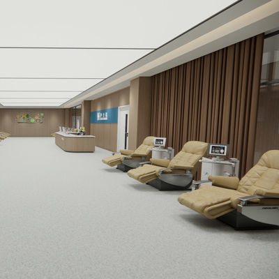 Hospital Homogeneous Vinyl Flooring Operating Room Easy-Clean Floor