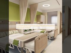 Commerciële vloerbedekking voor verpleeghuizen met antibacteriële en gemakkelijk te reinigen eigenschappen