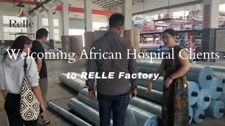 Afrikaanse ziekenhuisklanten verwelkomen in RELLE Factory