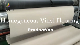 Homogene productie van vinylvloeren
