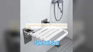 Veilige opvouwbare douchestoel voor ouderen en zwangere vrouwen